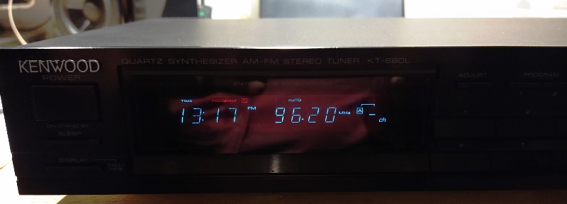 Kenwood KT-660L Display